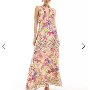 Vero Moda Halterneck Maxi Dress
